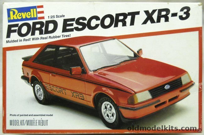 Revell 1/25 Ford Escort XR-3, 7317 plastic model kit